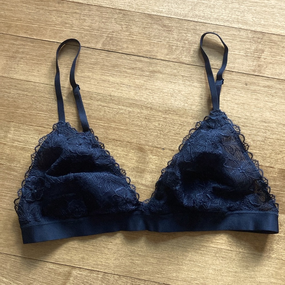 Aerie Black Lace Bralette